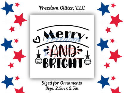 Holiday Ornament UVDTFs (UVDTF)