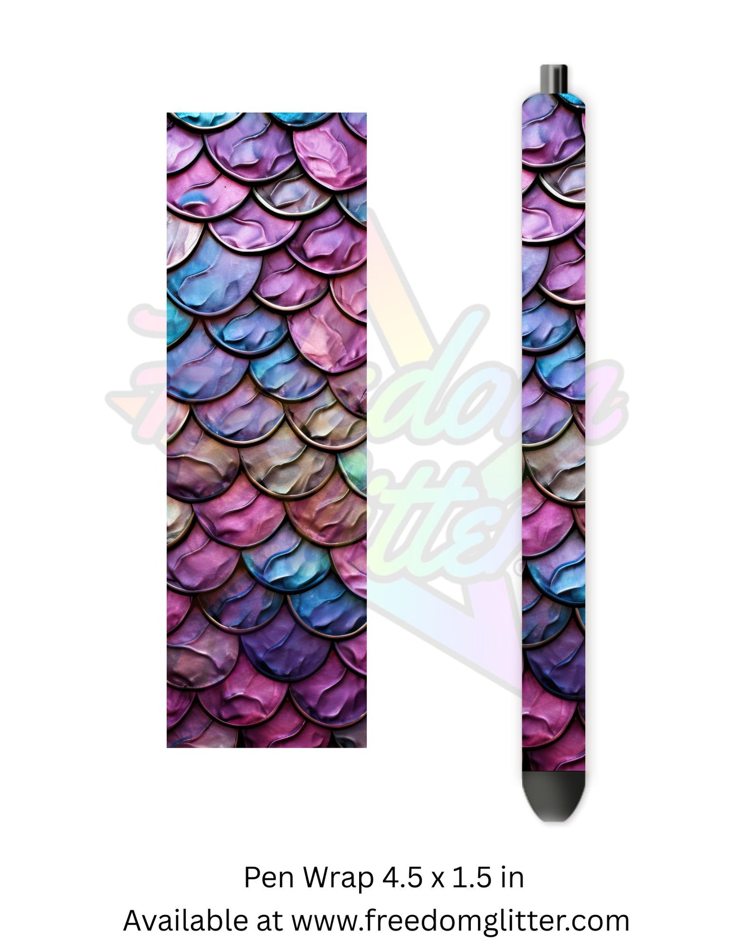 Metallic Dragon Scales 1 (Printed Vinyl)