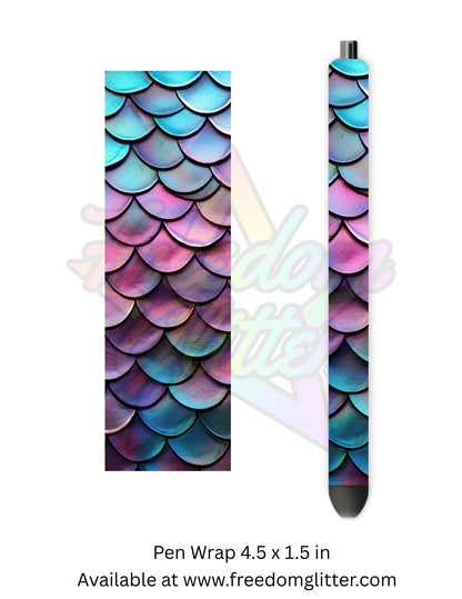 Metallic Dragon Scales 2 (Printed Vinyl)