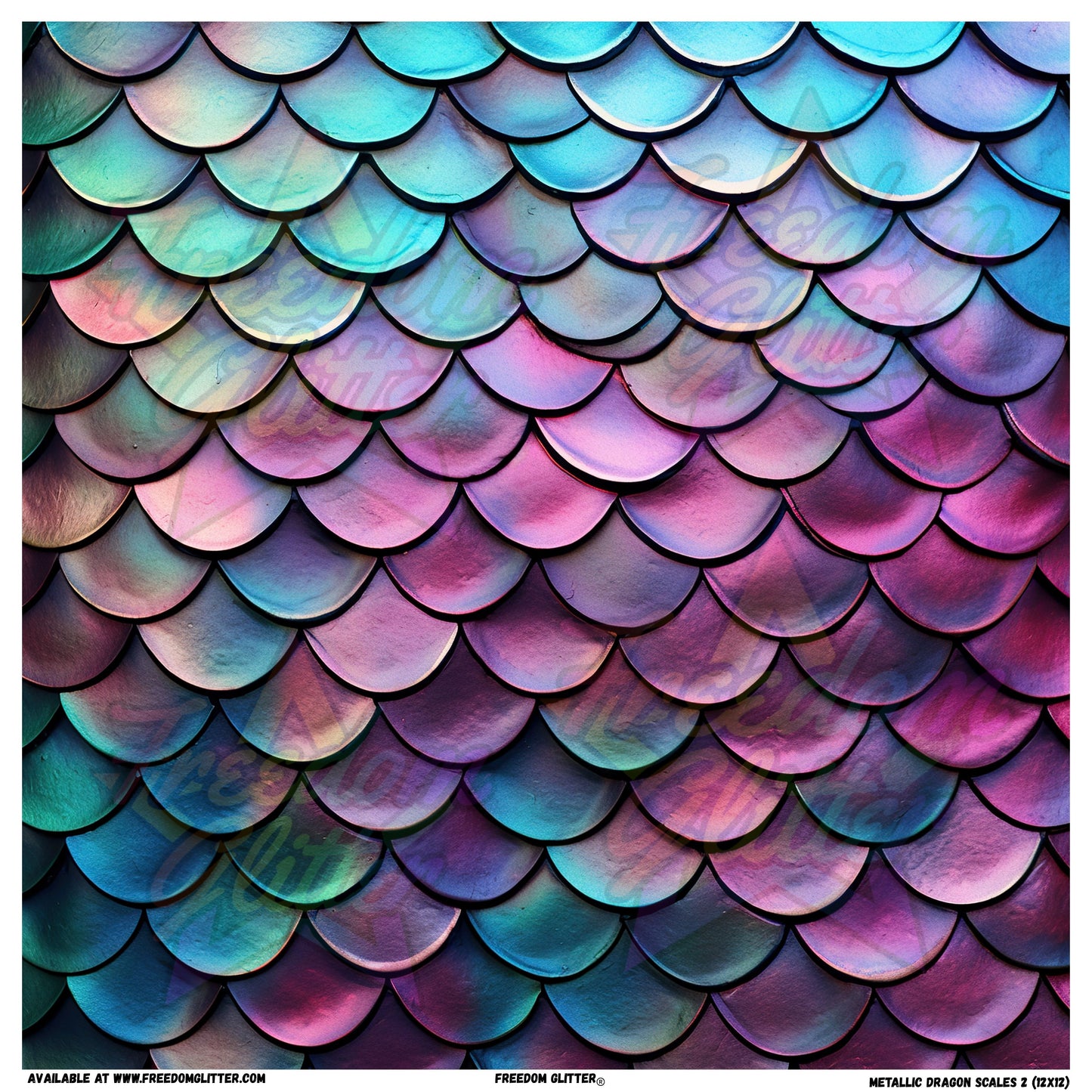 Metallic Dragon Scales 2 (Printed Vinyl)