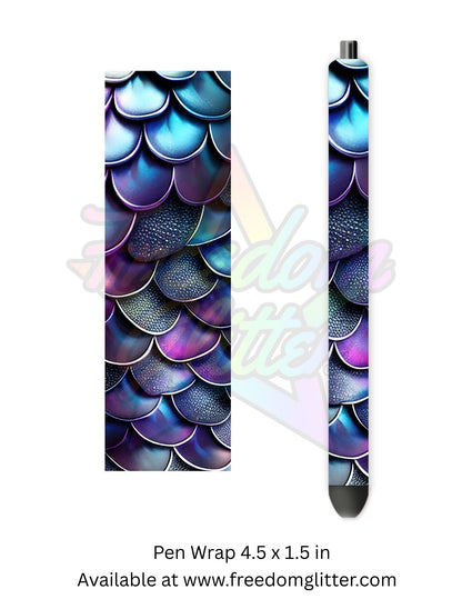 Metallic Dragon Scales 3 (Printed Vinyl)