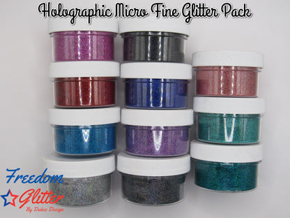 Holographic Micro Fine Glitter Pack