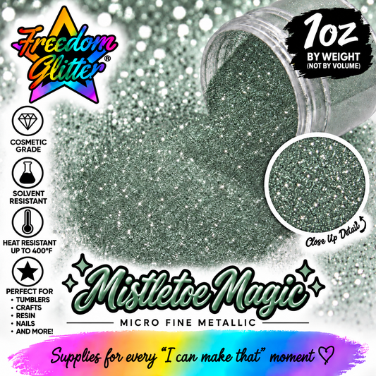 Mistletoe Magic (Metallic Glitter)