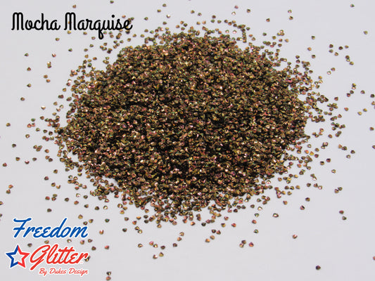 Mocha Marquise (Diamond Glitter)