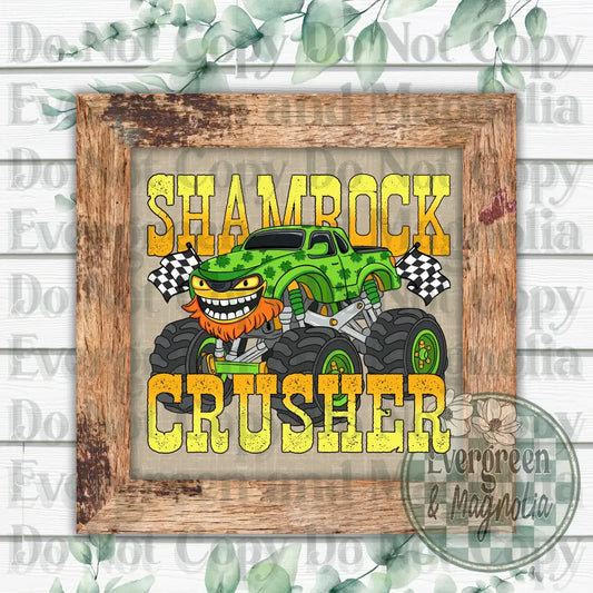 Monster trucks shamrock crusher