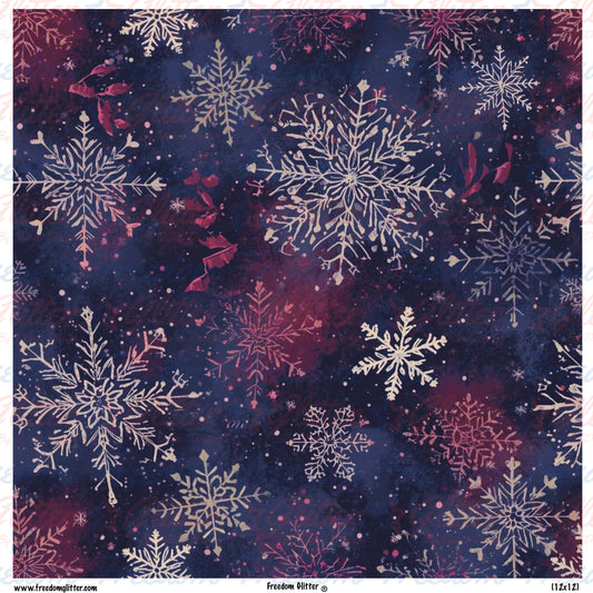 Moody Snow 1 (Printed Vinyl)