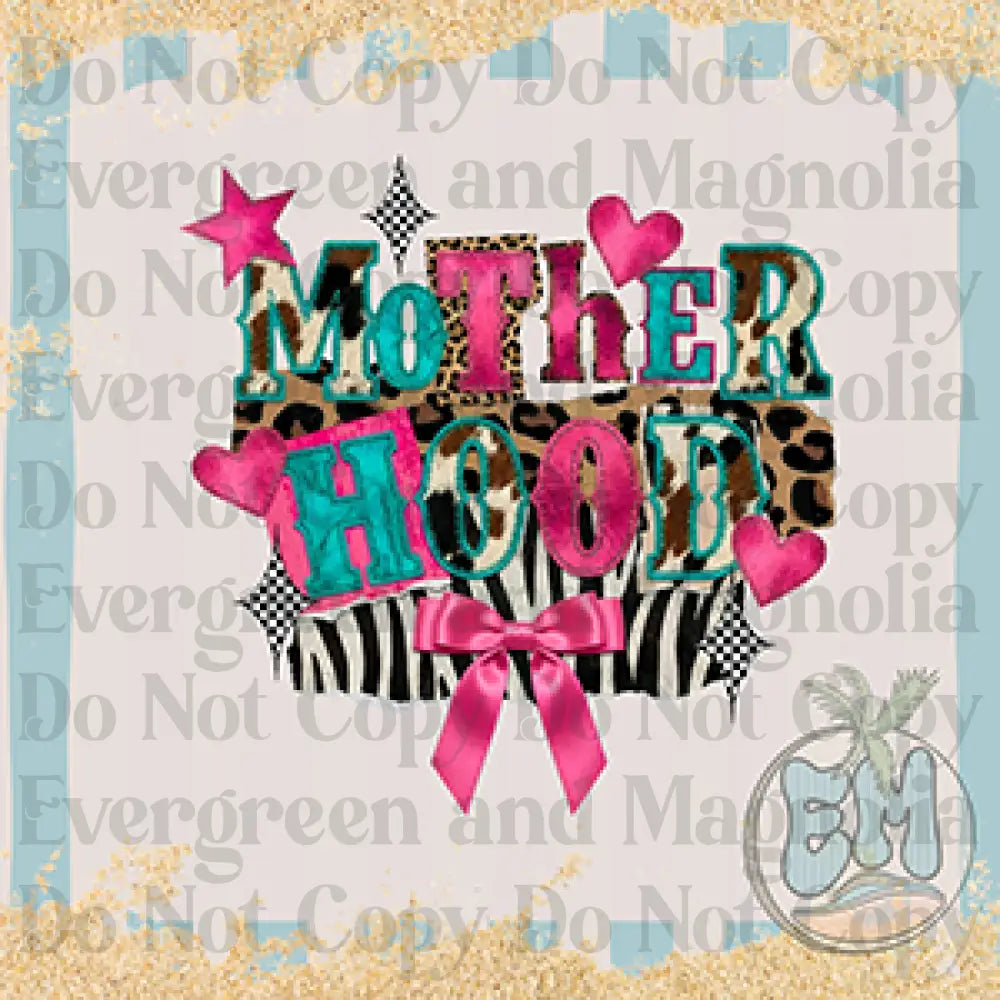 Motherhood animal print