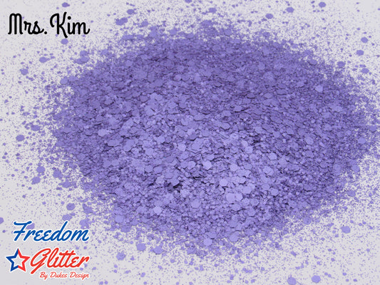Mrs. Kim (Matte Metallic Glitter)