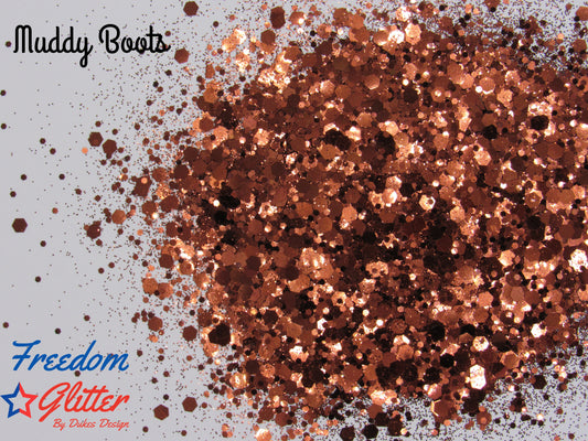 Muddy Boots (Metallic Glitter)