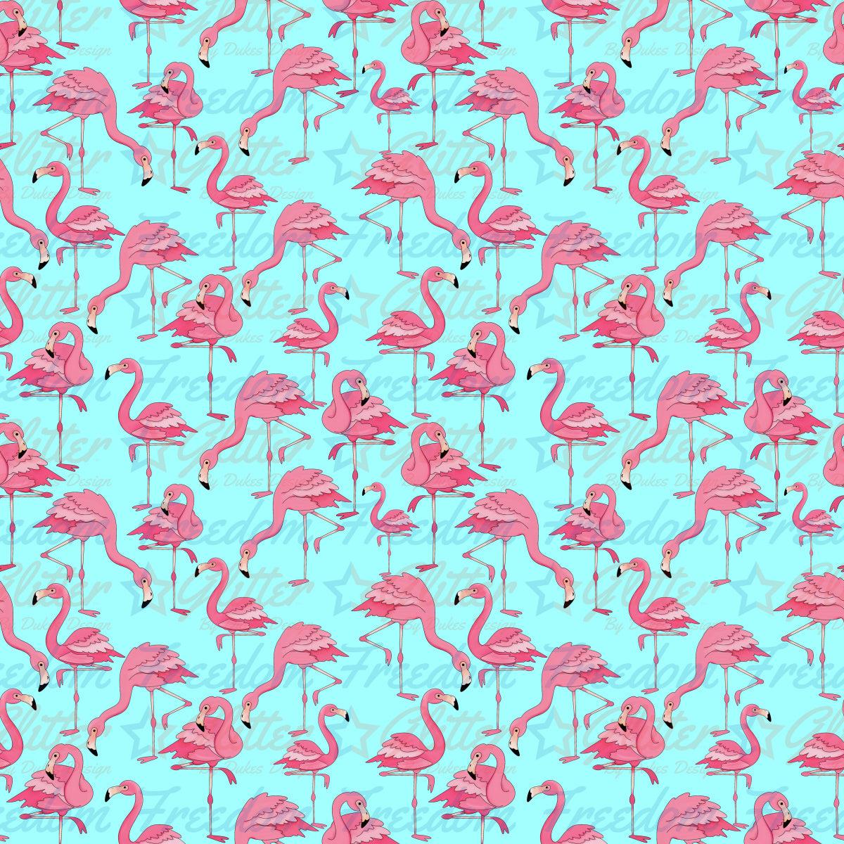 Flamingos (Printed Vinyl)