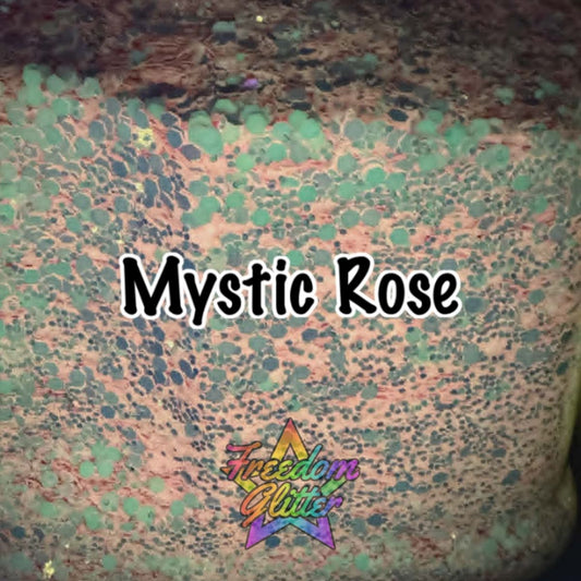 Mystic Rose (Glow Glitter)
