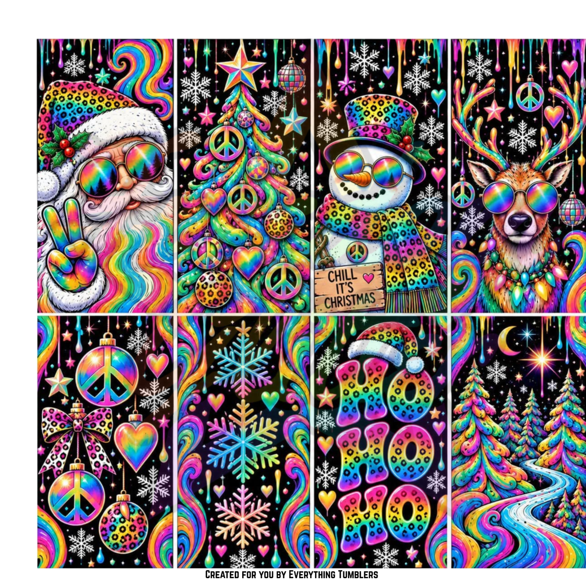 Neon Christmas 1 (Printed Vinyl)