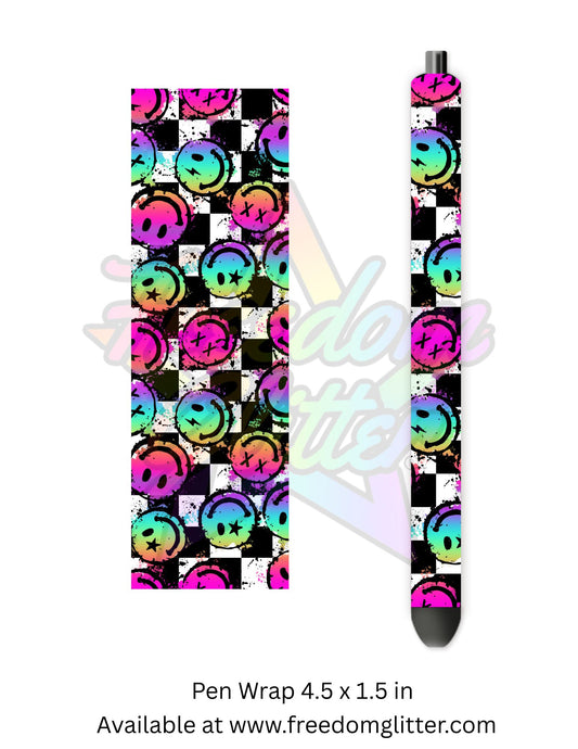Neon Retro Grunge 1 (Printed Vinyl)