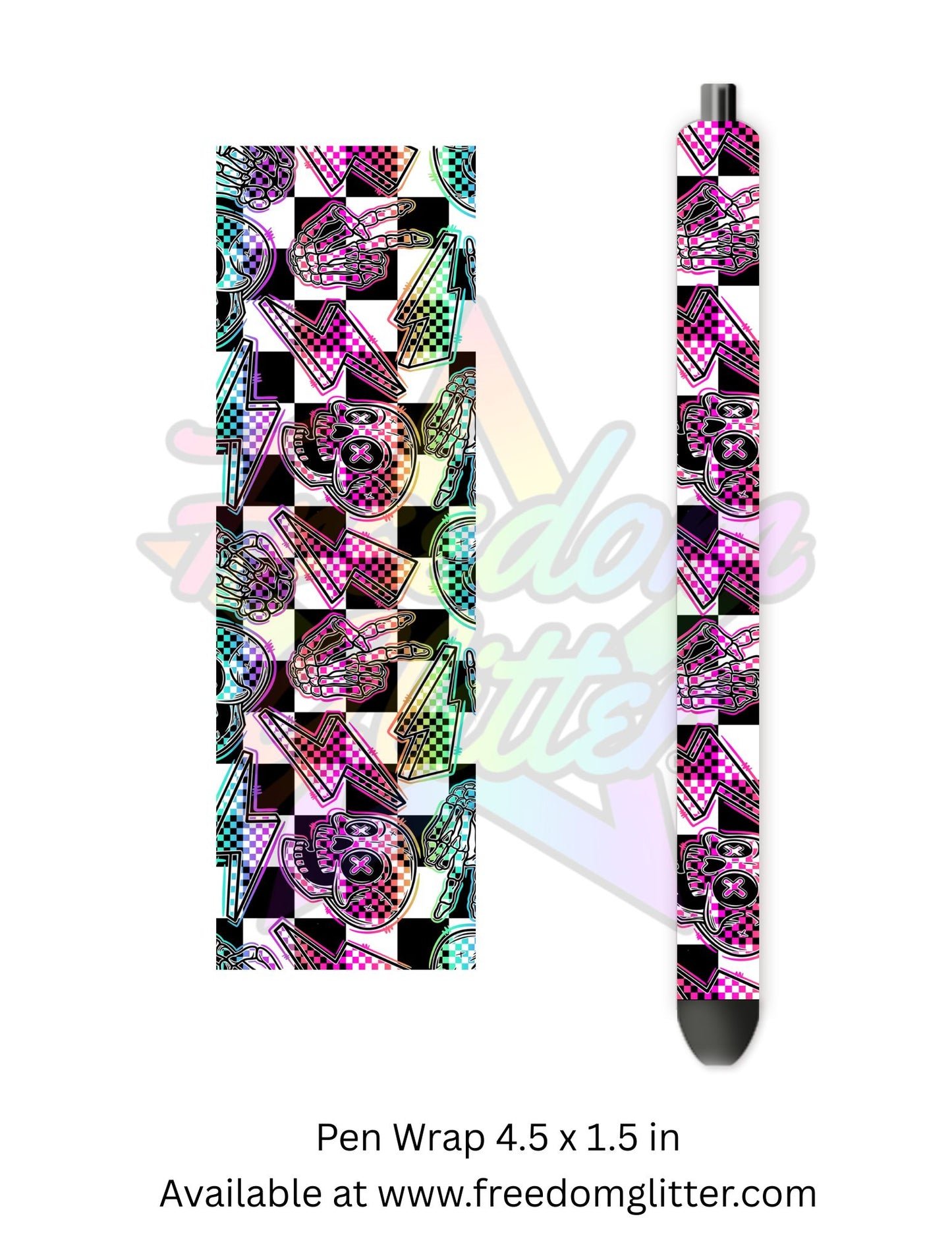 Neon Retro Grunge 3 (Printed Vinyl)