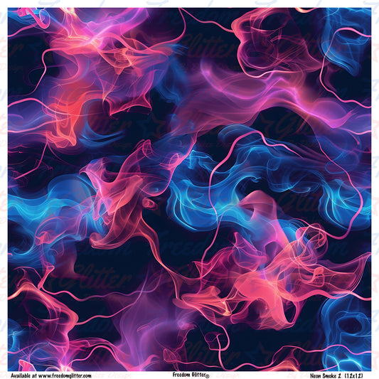 Neon Smoke 1 (Printed Vinyl)