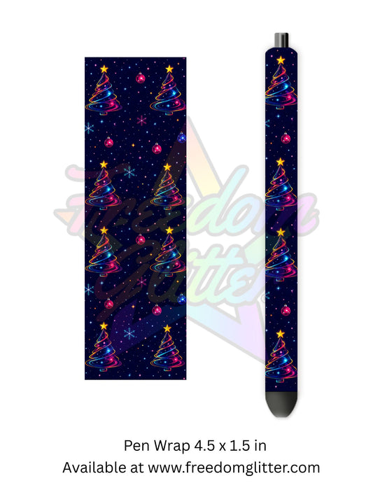 Neon Cosmic Trees (Printed Vinyl)