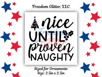 Holiday Ornament UVDTFs (UVDTF)