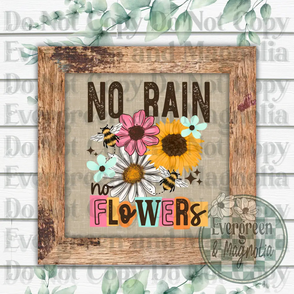 No Rain No Flowers
