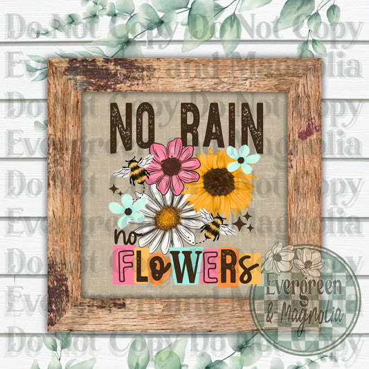 No Rain No Flowers