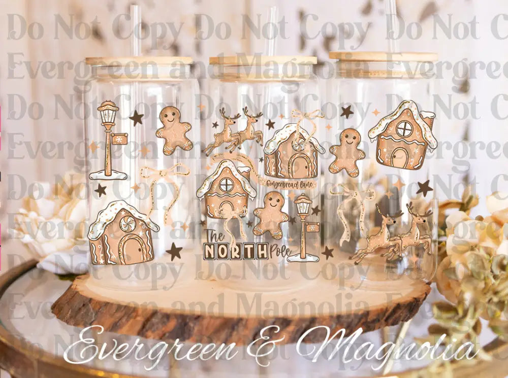 North pole gingerbread