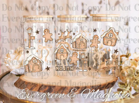 North pole gingerbread