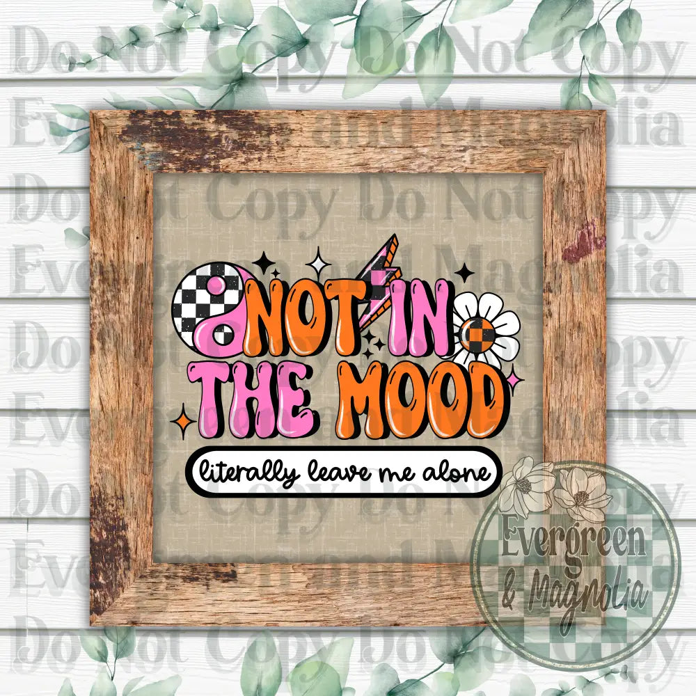 Not In The Mood