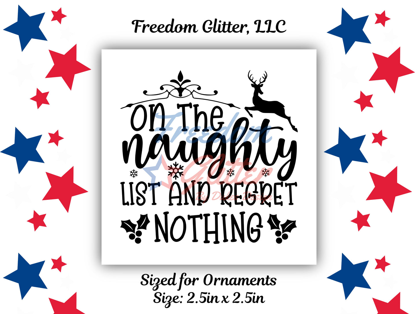 Holiday Ornament UVDTFs (UVDTF)