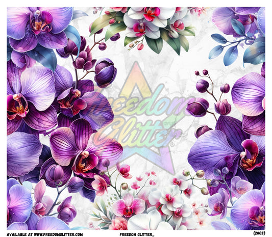 Orchids Wrap (Printed Vinyl)