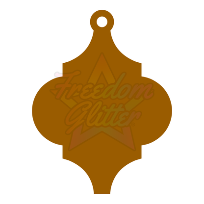 Wholesale 4" Decorative Acrylic Ornament 3 Blank Bundle – Pack of 24