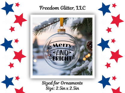 Holiday Ornament UVDTFs (UVDTF)