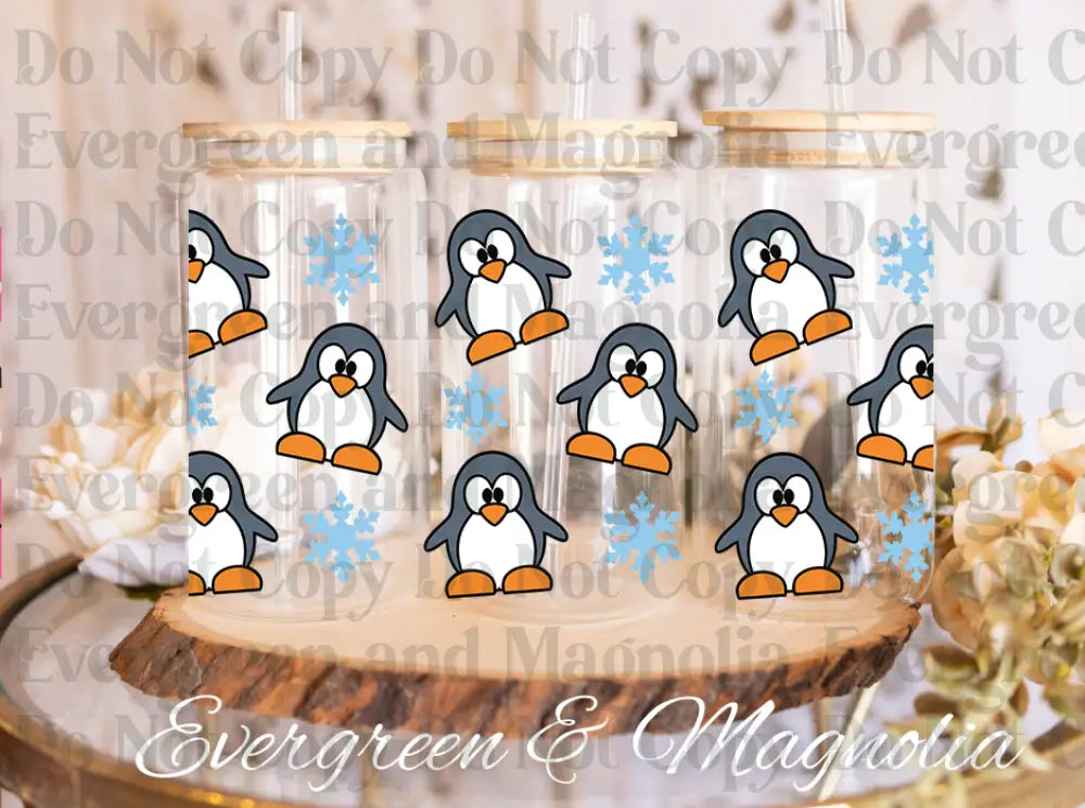 PENGUINSSNOWFLAKES