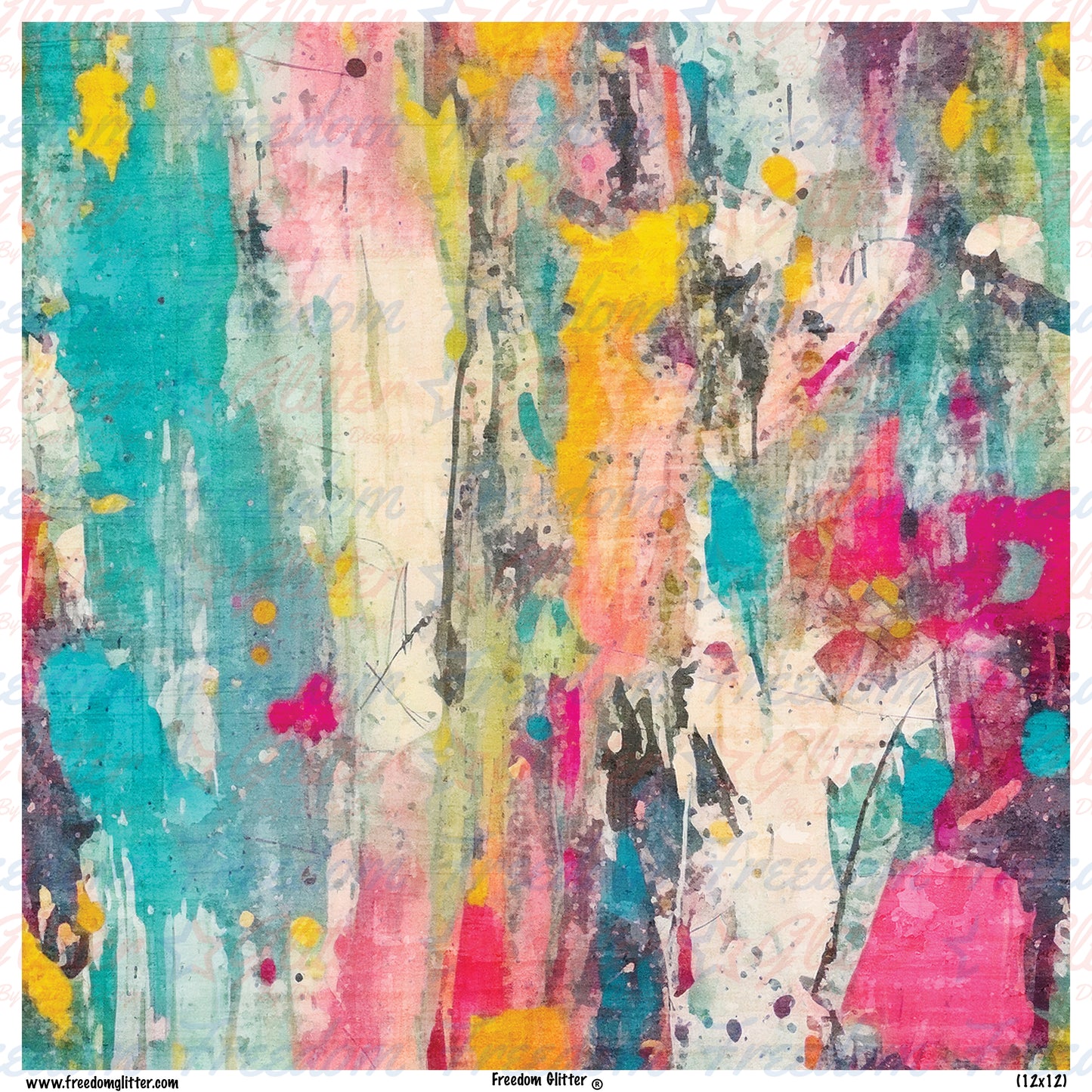 Paint Textures 10 (Printed Vinyl)