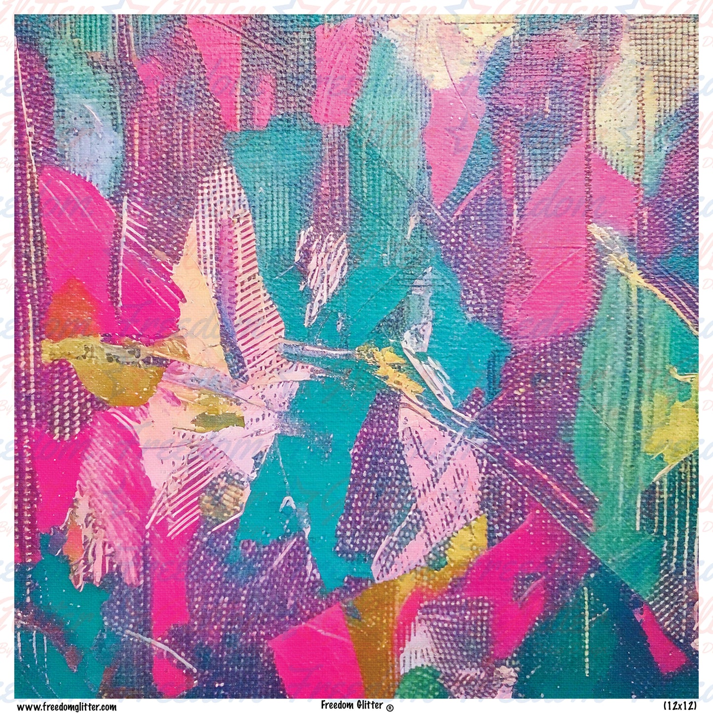 Paint Textures 2 (Printed Vinyl)