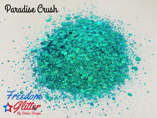 Paradise Crush (High Sparkle Iridescent Glitter)