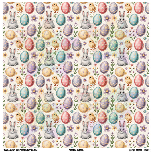 Pastel Easter 1 (Printed Vinyl)