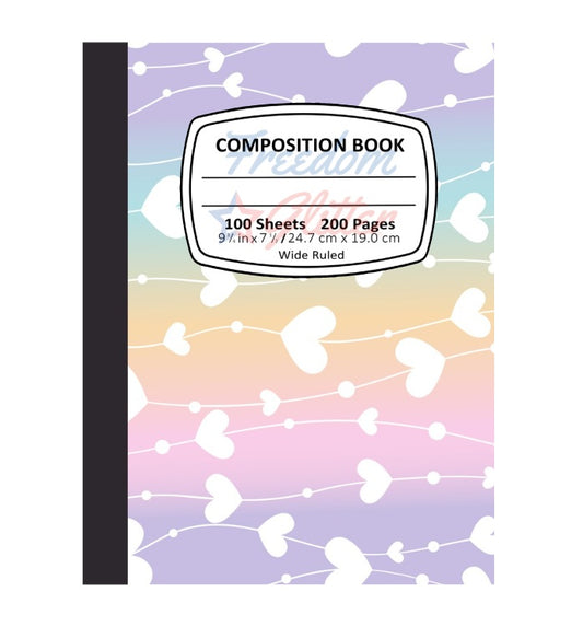 Pastel Love 4 Notebook Cover