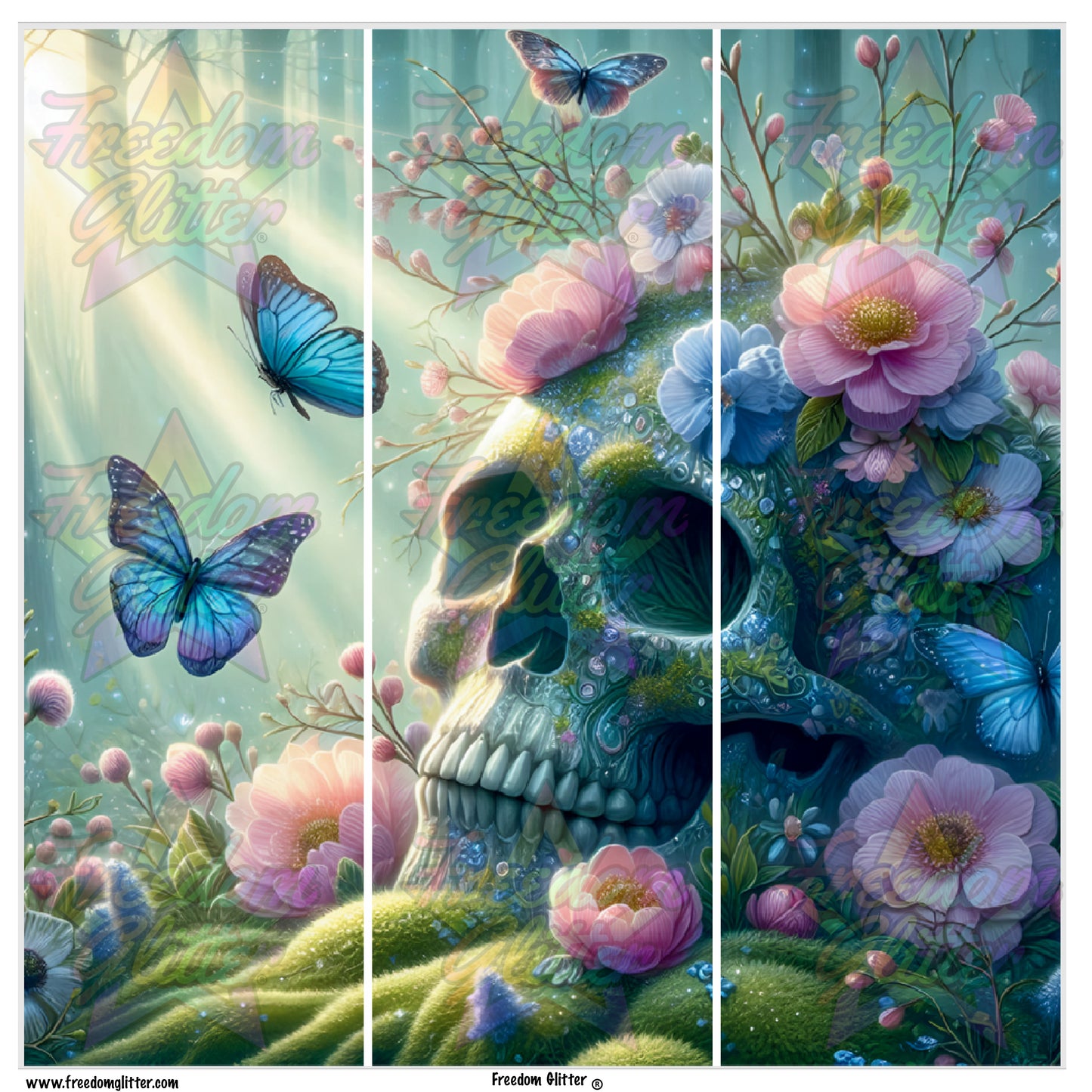 Pastel Skull (Printed Vinyl)