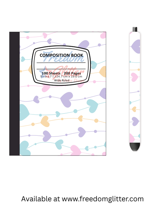 Pastel Love 2 Notebook Cover