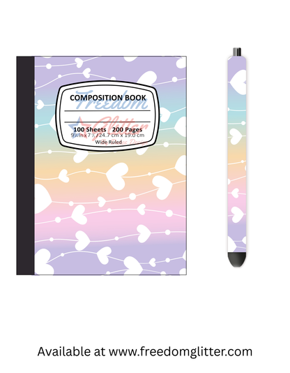 Pastel Love 4 Notebook Cover