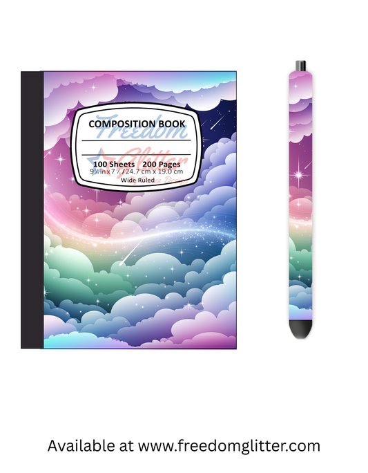 Rainbow Pastel 2 Notebook Cover