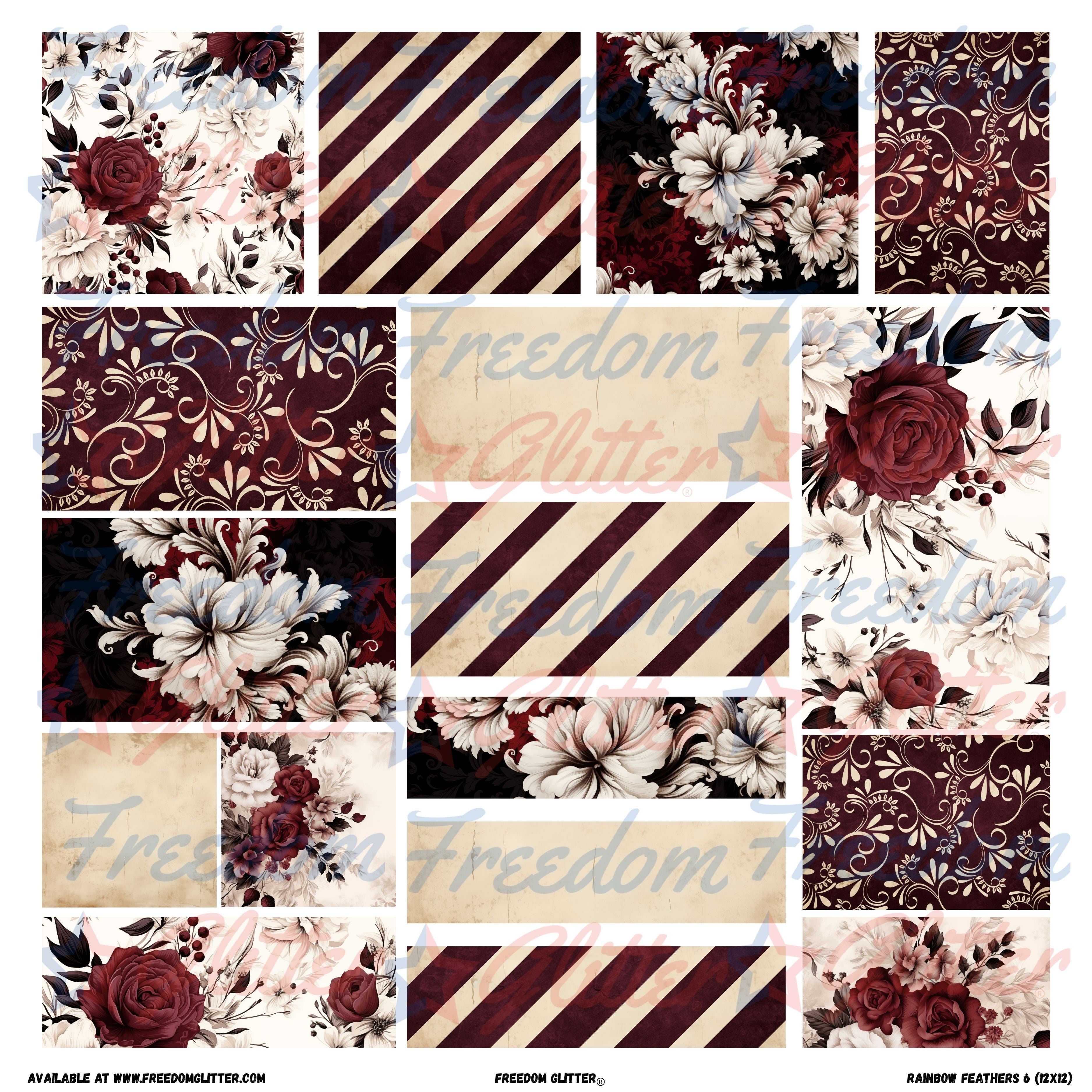 Patchwork Elements - Dark Romance 4 (Printed Vinyl) – Freedom Glitter
