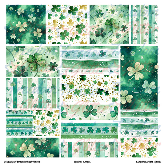 Patchwork Elements - Shamrock 1 (Printed Vinyl)