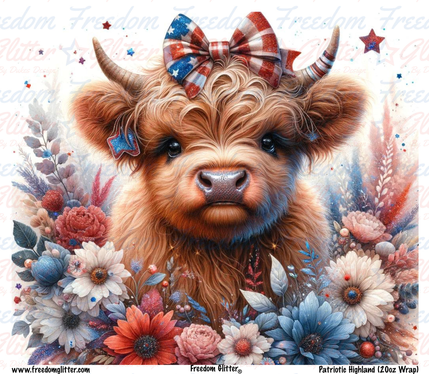 Patriotic Highland (Printed Vinyl)