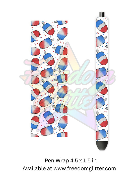 Patriotic Popsicles (Printed Vinyl)