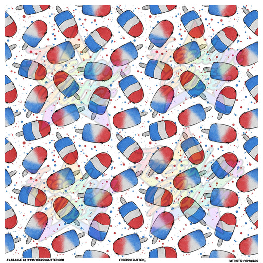 Patriotic Popsicles (Printed Vinyl)