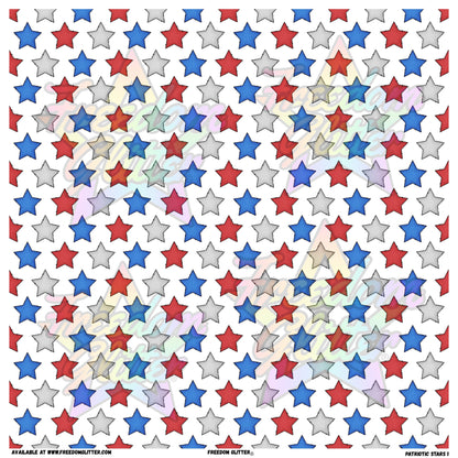 Patriotic Stars 1 (Printed Vinyl)