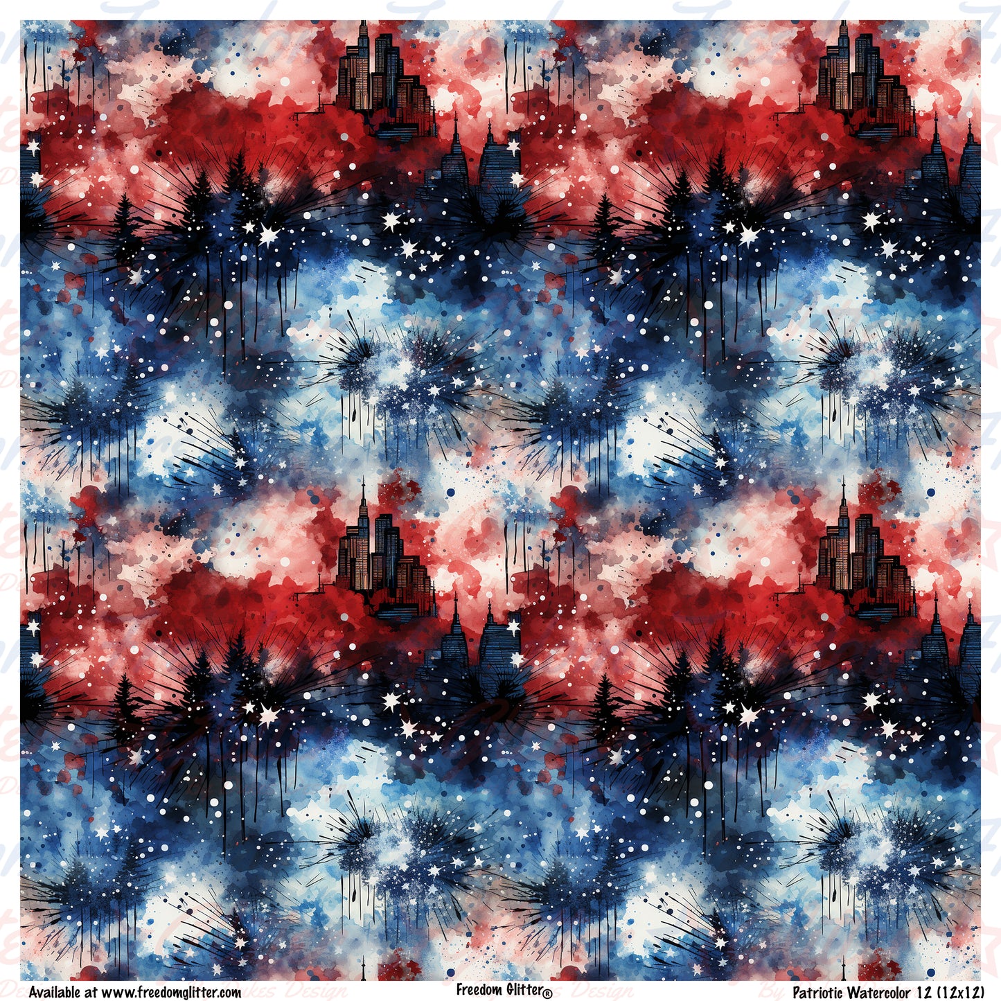 Patriotic 5 (Printed Vinyl)
