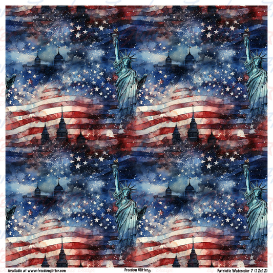 Patriotic 3 (Printed Vinyl)