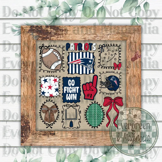 Patriots Coquette Frame