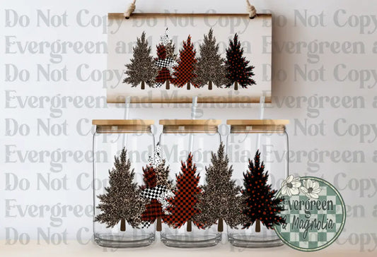 Pattern Christmas Trees